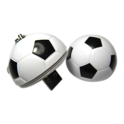 Football shape usb plastic pen drive