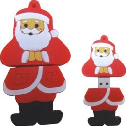 Christmas gift santa Claus usb flash drive
