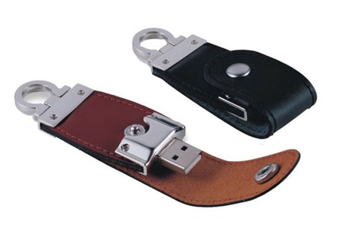OEM/ODM Leather USB Flash Drive Stick