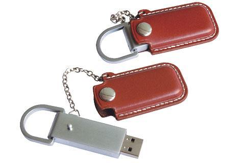 High quality leather case usb flash drive