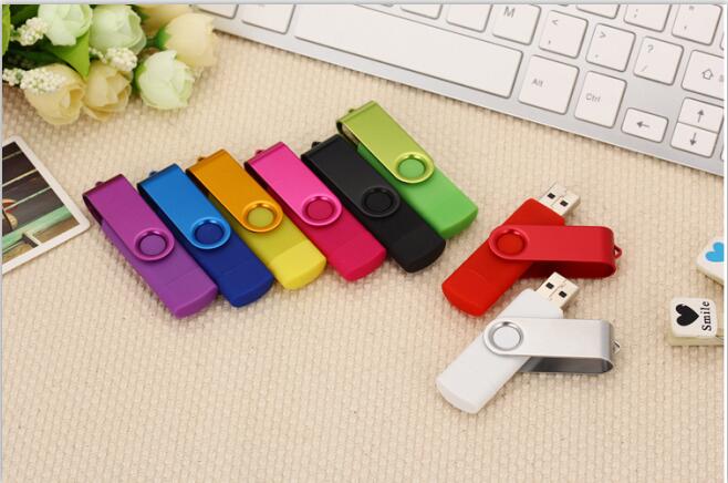 OTG USB Flash Drive Colorful Pen Drive