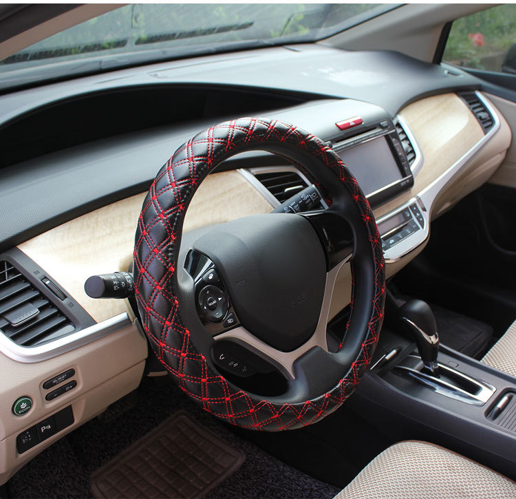 PU Leather Car Steering Wheel Cover