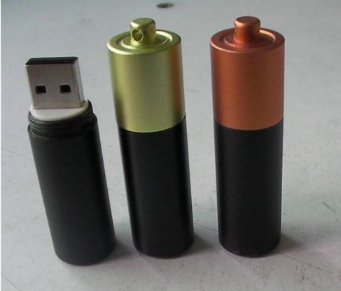Custom metal cylinder usb flash drive